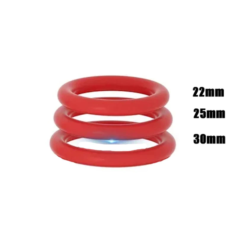 ANILLOS DE SILICONA, JUGUETE SEXUAL - Control eyaculación - Erección potenciada // 6-Pack Silicone Penis Rings for Enhanced Erection & Ejaculation Control - Men's Adult Sex Toys