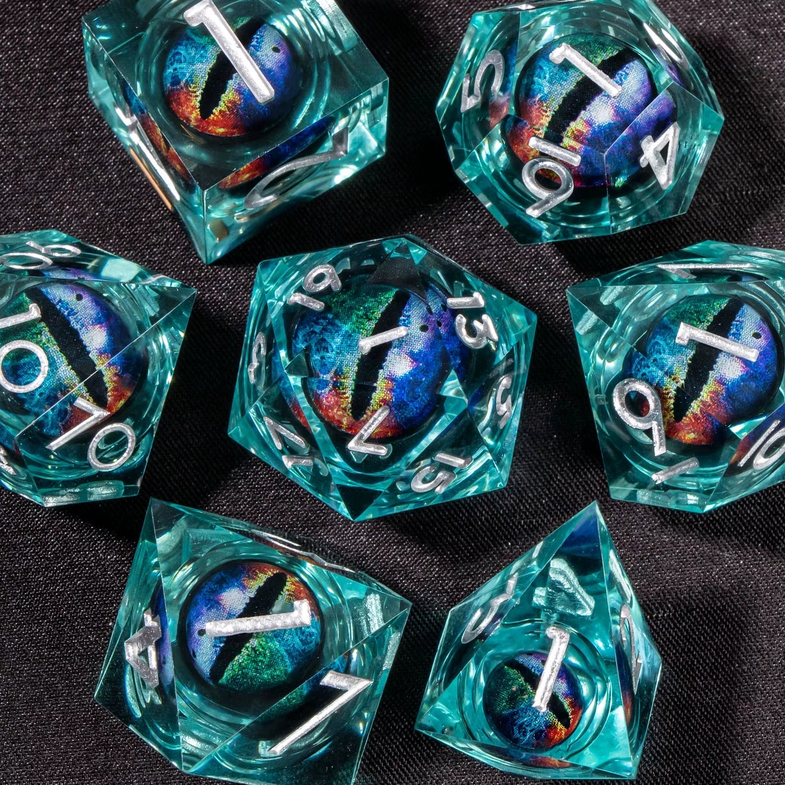 SET Dados Fantásticos, 10 modelos, Dungeons and Dragons