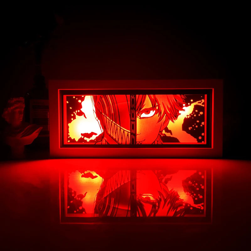 Anime Villanos, Lámpara de Noche, Cambia de Color