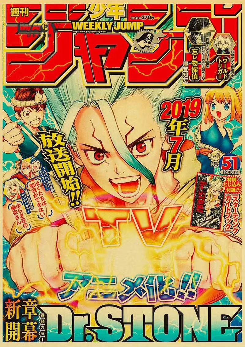 Posters Anime, original de Japón, diferentes tamaños 