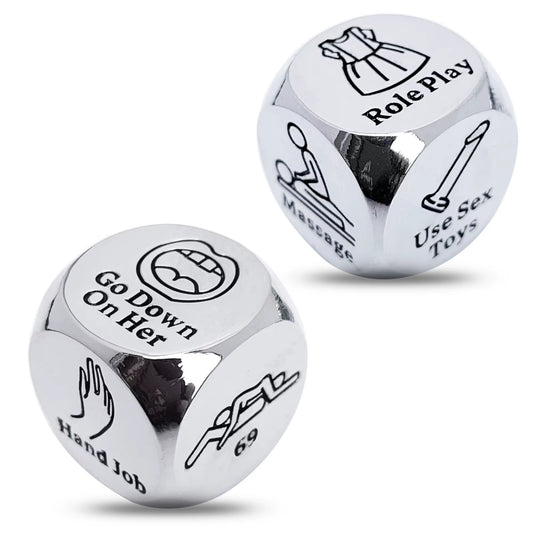 Couple Date Night Dice Ideas Funny Gift for Couples Anniversary Halloween Valentine'S Day for Husband Wife Him Birthday Gifts