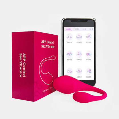 APP Remote Control Vibrator Female Bluetooth Vibrator for Women Goods for Adults Juguetes Sexuales Wearable Dildo Sex Toy