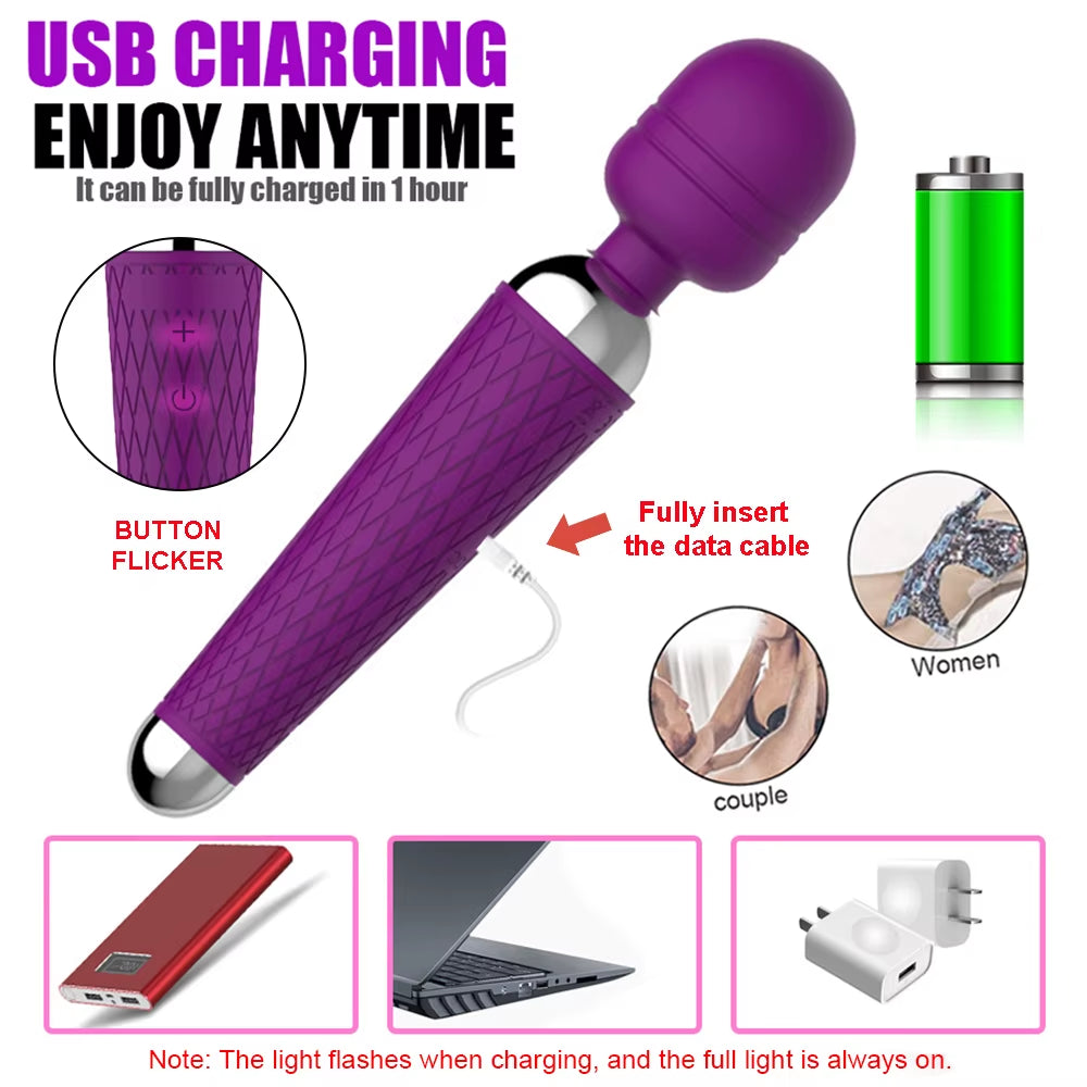Dildo, vibrador 10 Velocidades
