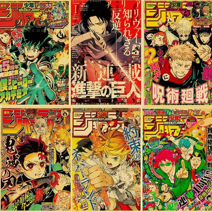 Posters Anime, original de Japón, diferentes tamaños, sin marco