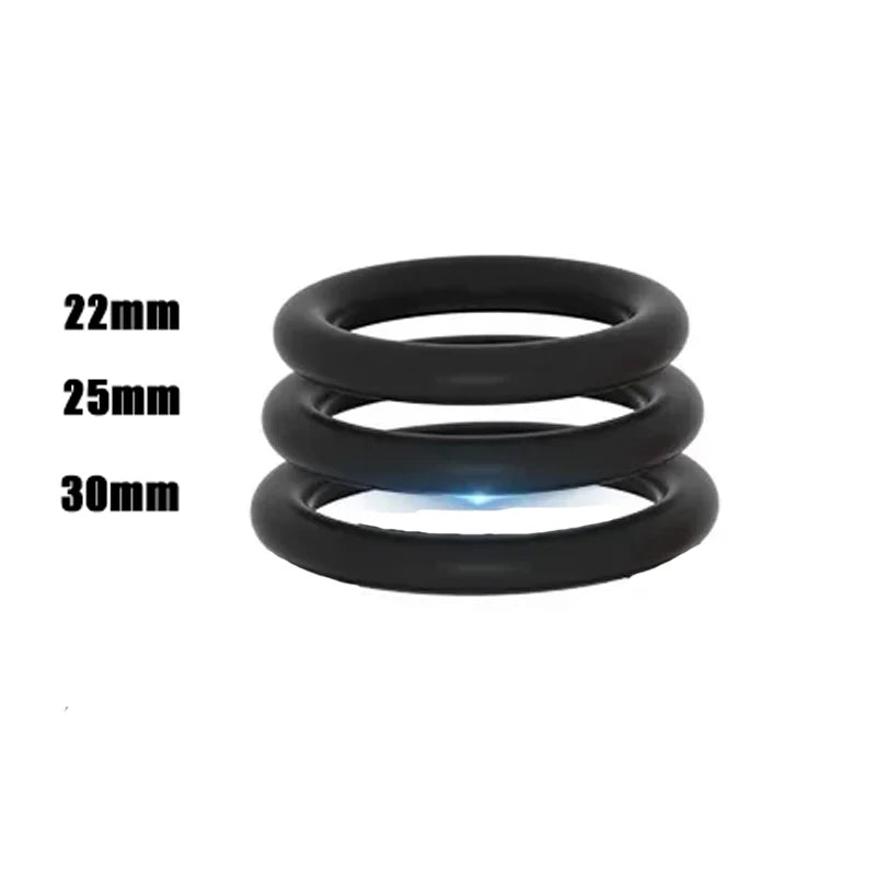 ANILLOS DE SILICONA, JUGUETE SEXUAL - Control eyaculación - Erección potenciada // 6-Pack Silicone Penis Rings for Enhanced Erection & Ejaculation Control - Men's Adult Sex Toys