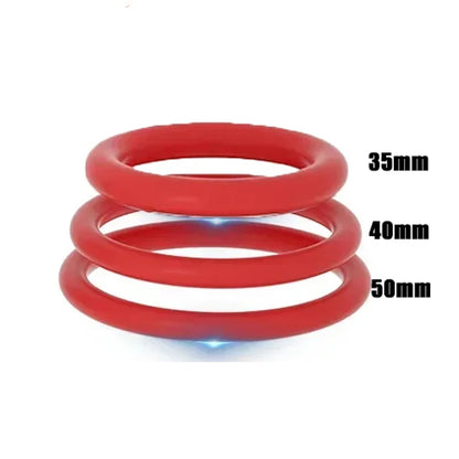 ANILLOS DE SILICONA, JUGUETE SEXUAL - Control eyaculación - Erección potenciada // 6-Pack Silicone Penis Rings for Enhanced Erection & Ejaculation Control - Men's Adult Sex Toys