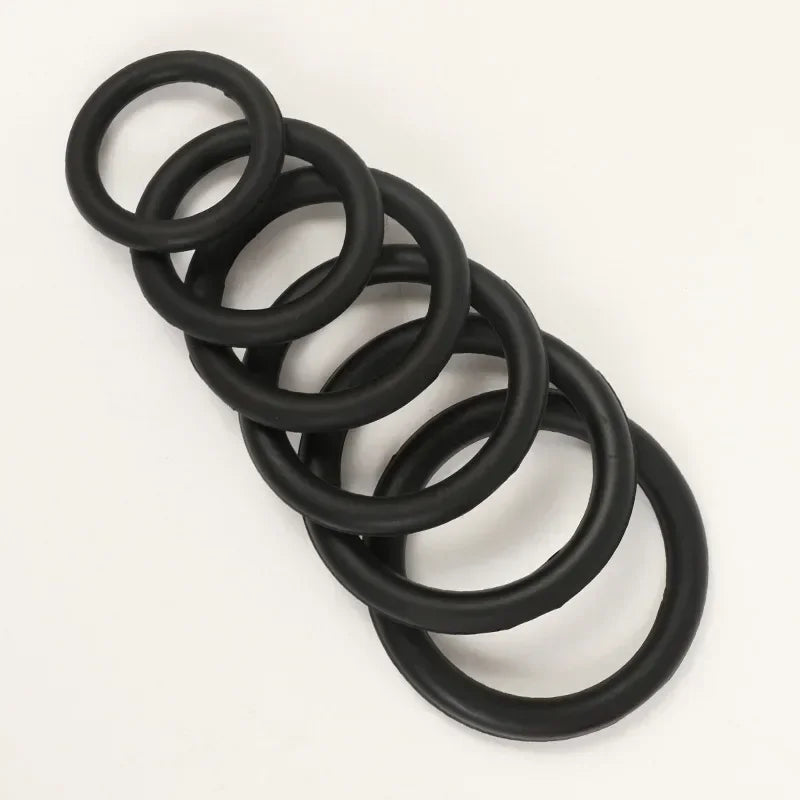 ANILLOS DE SILICONA, JUGUETE SEXUAL - Control eyaculación - Erección potenciada // 6-Pack Silicone Penis Rings for Enhanced Erection & Ejaculation Control - Men's Adult Sex Toys