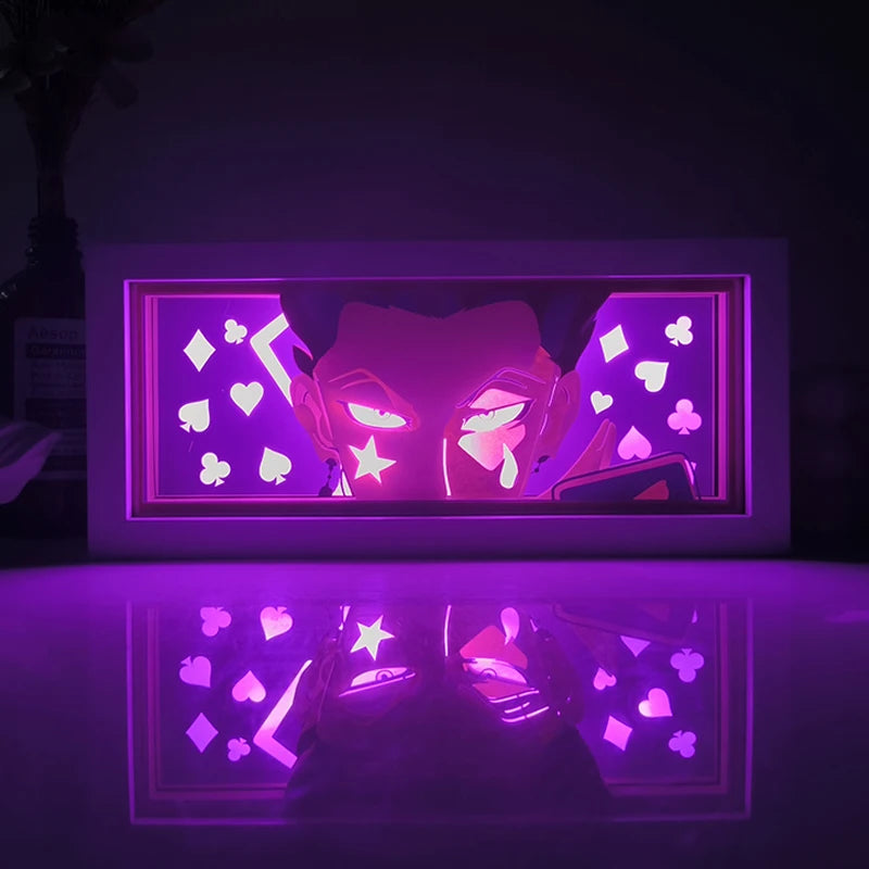 Anime Villanos, Lámpara de Noche, Cambia de Color