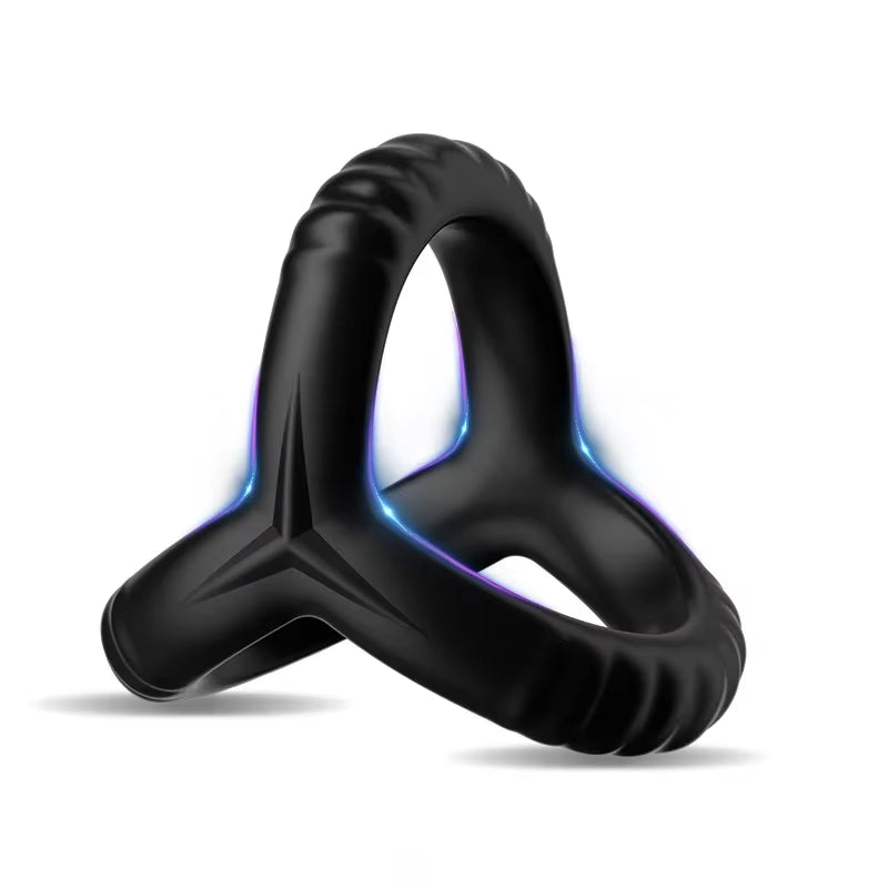 Penis Ring Reusable Silicone Semen Cock Ring Penis Enlargement Delayed Ejaculation Sex Toys for Men