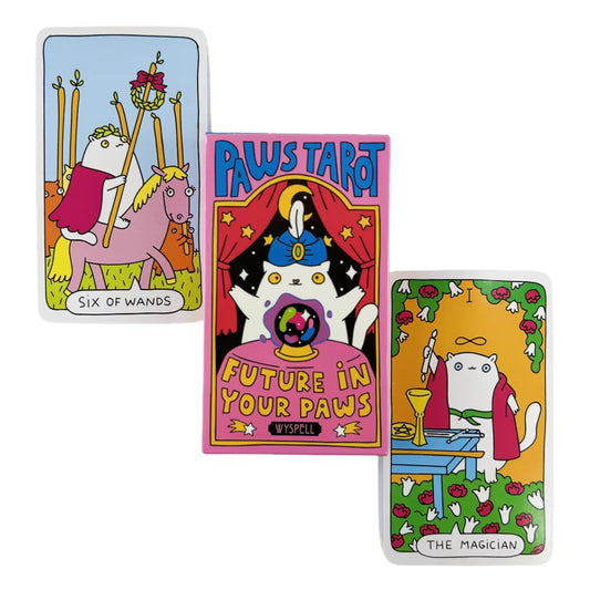 Paws Tarot Cards Oracle Deck for Beginners Study Future in Your Paws Tarot Deck
