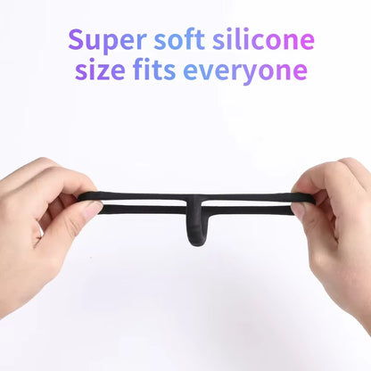 Penis Ring Reusable Silicone Semen Cock Ring Penis Enlargement Delayed Ejaculation Sex Toys for Men